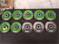 10 GATOR 4" Flap Discs.