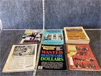 Old Magazines and Book Bundle