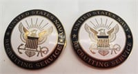 US Navy Recruiter Badges