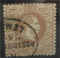 Austria #33, used, CV $130