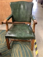 Old Bright Chair Co. Wood Leather? Chair