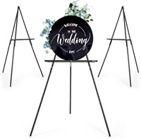 Viswin 3 Pcs 63" Wooden Tripod Display Easel