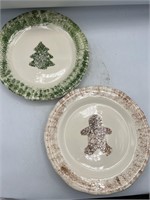 1996 Urusla Toth 2 Christmas plates