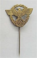 WWII German Third Reich Police Pin