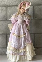 Very Large Collectible Porcelain Doll