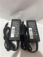 $40.00 set of two Original 65W laptop charger