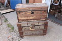 Lot of 2 Trunks Ready for Restoration