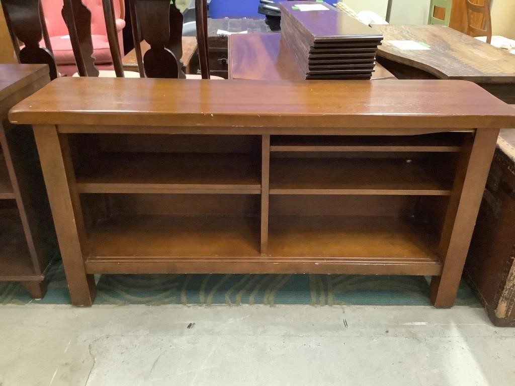 Wood Entertainment Stand