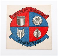 WWII USAAF 93rd BOMB GROUP "STARDUSTER" PATCH