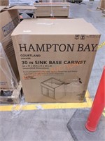 Hampton Bay 30" sink base cabinet