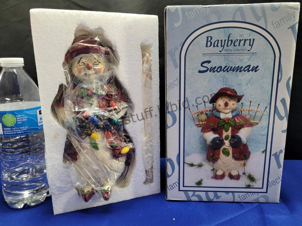 Bayberry Snowman Olive