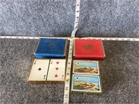Playing Card Decks in Velvet Box