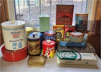 Collection of Tins