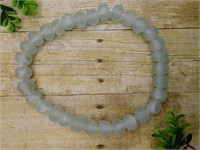 SEA GLASS AFRICAN TRADE BEADS ROCK STONE LAPIDARY