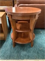 Decorative Round Wood Table
