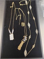 ~Costume Jewelry Stone Necklaces