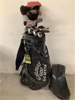 Callaway Golf Big Bertha Golf Bag and Golf Clubs