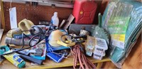 Variety of Tools and garage extras