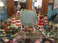 Miniature Lighthouse Collection & Books