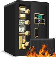 2.6 Cu ft Extra Large Home Safe Fireproof Waterpro