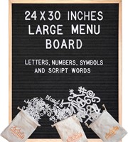 Large Letter Board 24x30 Inch, Large Felt Letter B