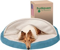 Furhaven 44 Round Orthopedic Dog Bed for Large Dog