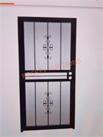 Grisham 30"x80" Black Security Door
