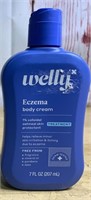 Welly Eczema Body Cream Unscented - 7fl oz
