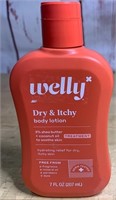 Welly Dry & Itchy Body Lotion Unscented - 7 fl oz