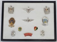 Display of Egyptian Military Badges