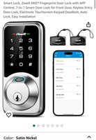 Smart Lock, Zowill DK07 Fingerprint Door Lock