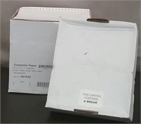 1 Case Vintage Computer Paper 9 1/2"×11"