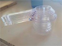 Plastic Measuring Cups Set Clear - Figmint