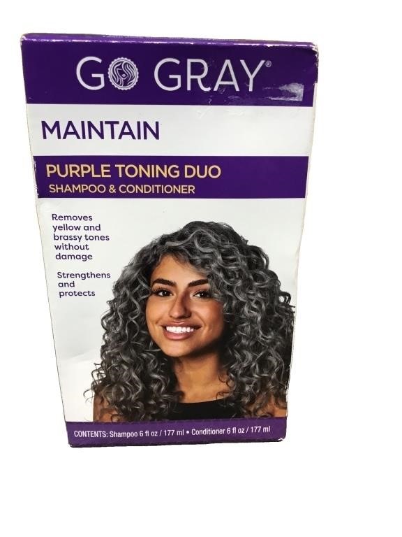 Go Gray Maintain Purple Toning Duo