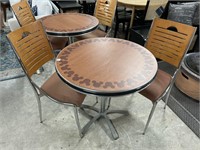 Bistro Set 3-Pieces Table and Chairs