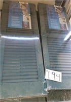 4 Sets of Shutters