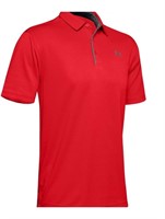 Under Armour Large Red Tech Polo