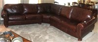 Thomasville Leather Sectional