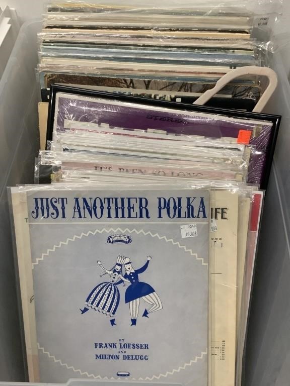 Assorted LP records, playbooks and more. most