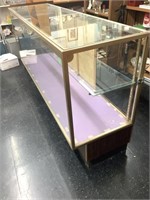 Glass front display cabinet. 70x38x20