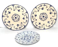 Blue & White Porcelain Plates