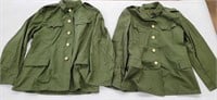 2 Unknown Military Shirts
