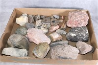 Rock Hounds Delight - Box of Fun Rocks - See Pics