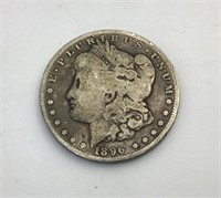 1896 S US Morgan Silver Dollar