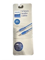 Philips 3.5mm Audio Cable Blue