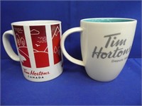 (2) Tim Horton Mugs