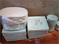 LOT OF PLATES