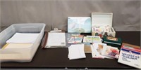Tote of Assorted Greeting Cards, Paper, Photo