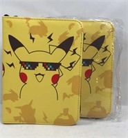 New Lot of 2 Pikachu Trading Card Binder