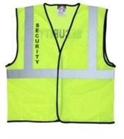 Mcr Safety Large Economy Mesh Silkscreened Vest